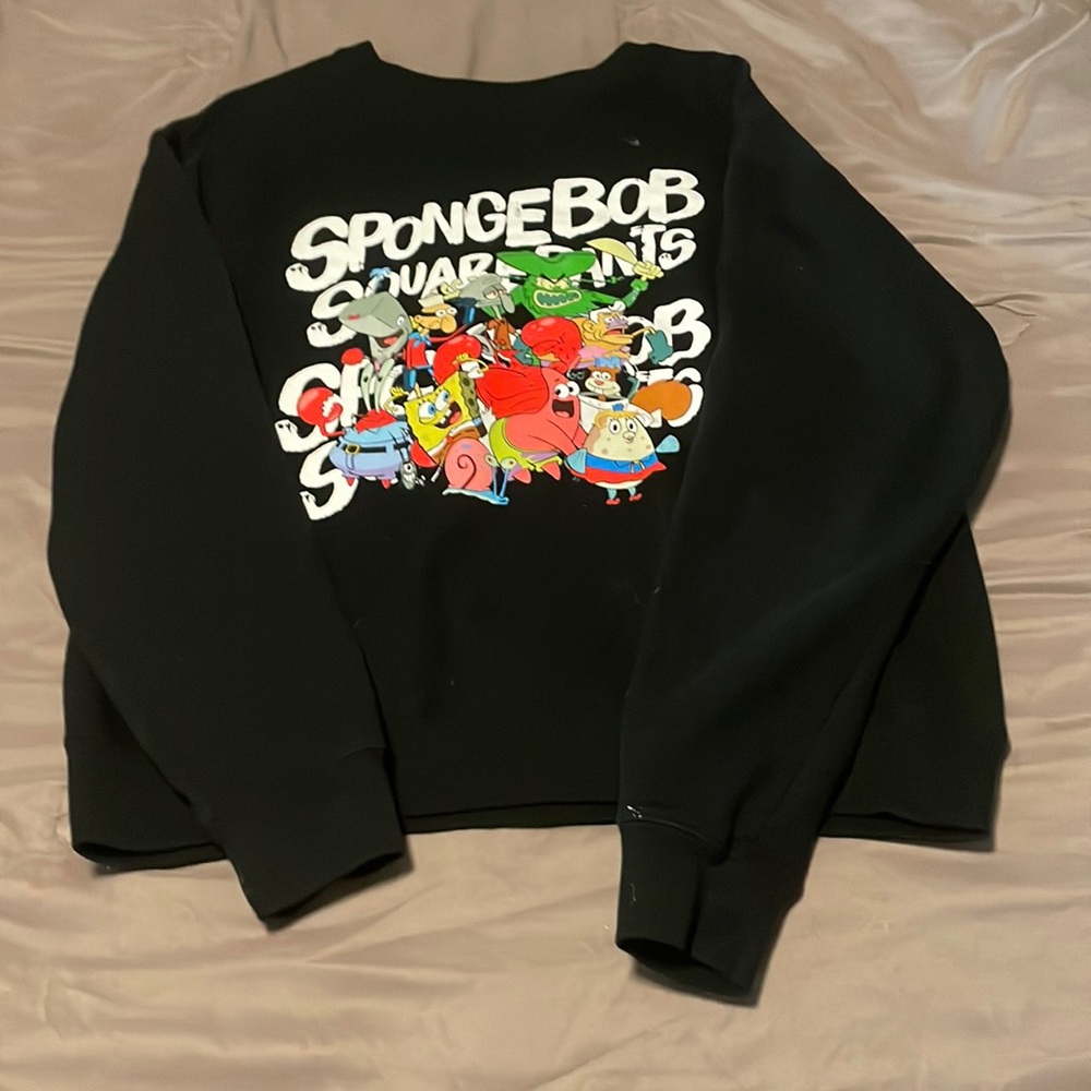 Nickelodeon sponge bob square ants, black, size M